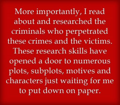 more importantly i read about and researched the criminals 2